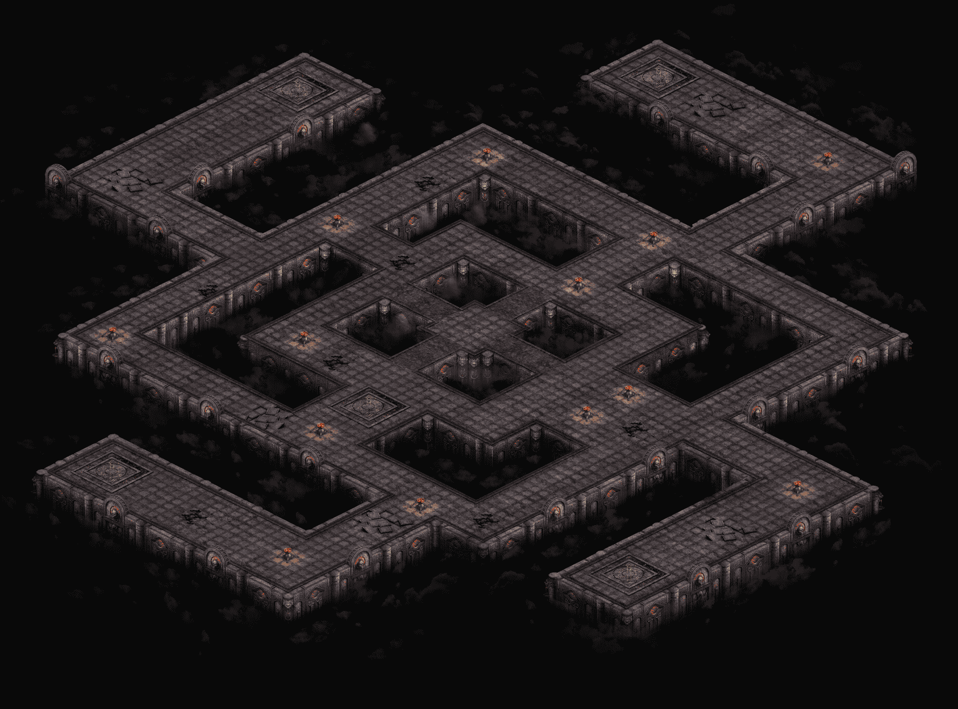 TT119-3T-传奇地图素材魔帝领域1-1