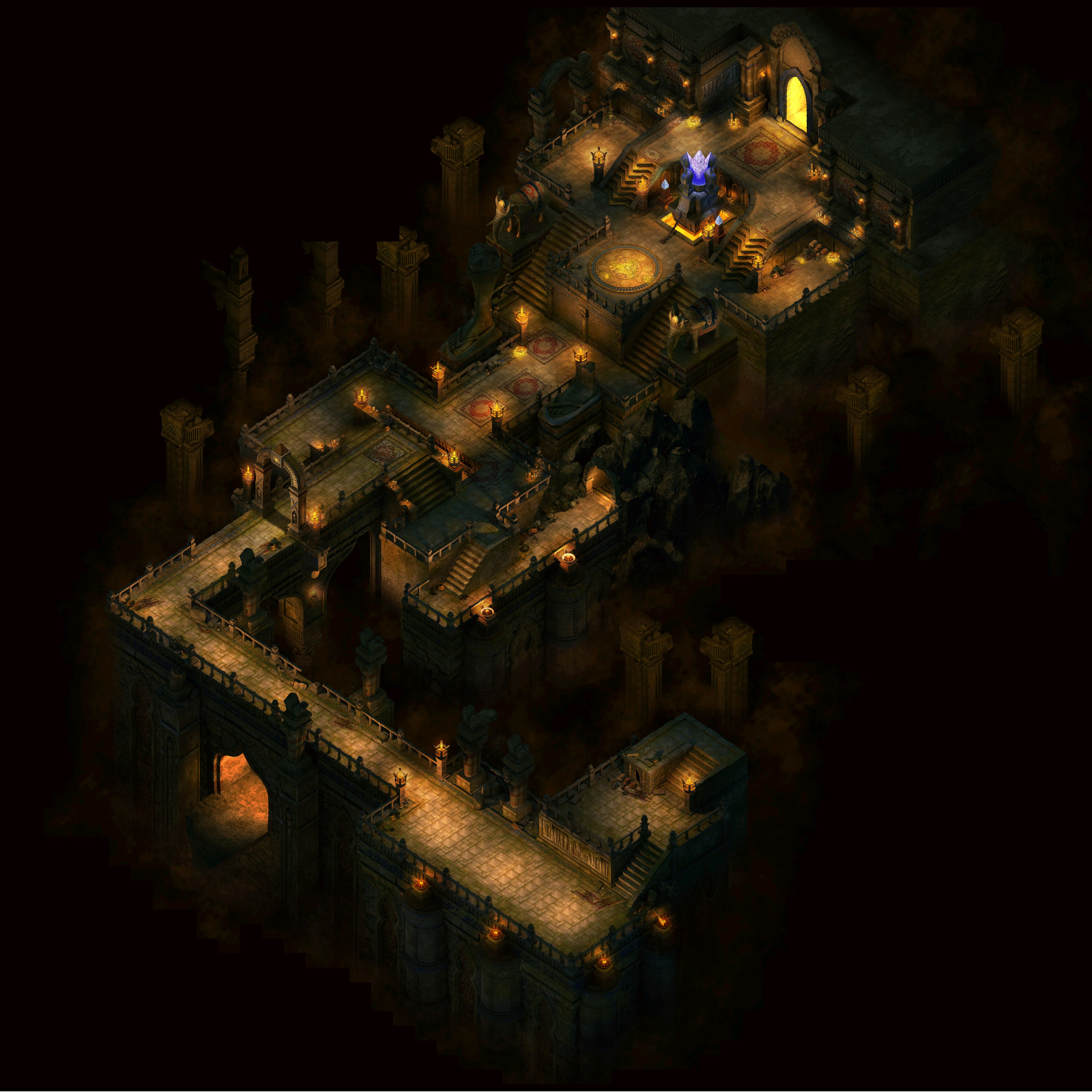 TT117-5T-传奇地图素材天魔洞府5-1