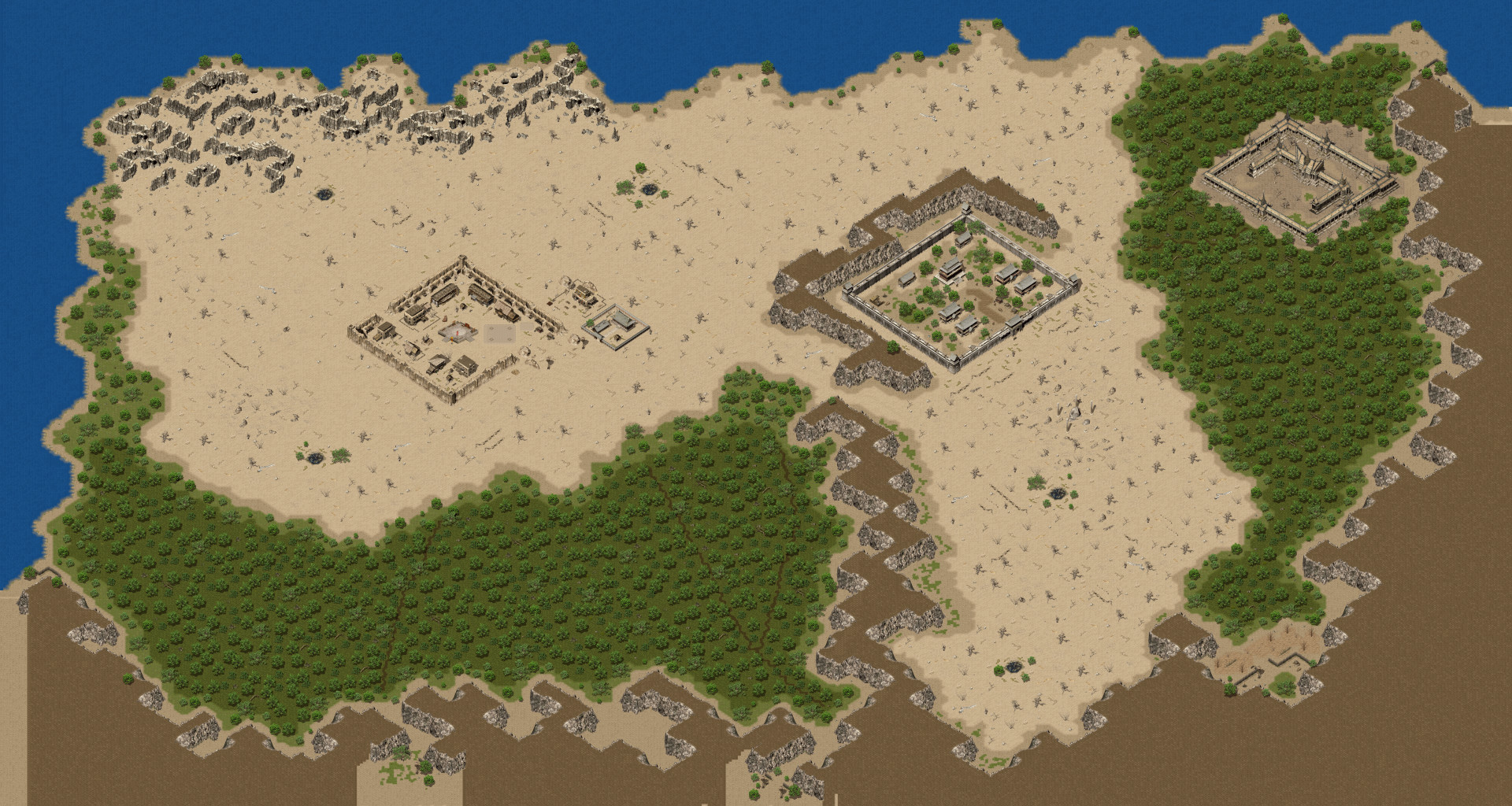 DT2510001-传奇盟重土城系列地图素材-1