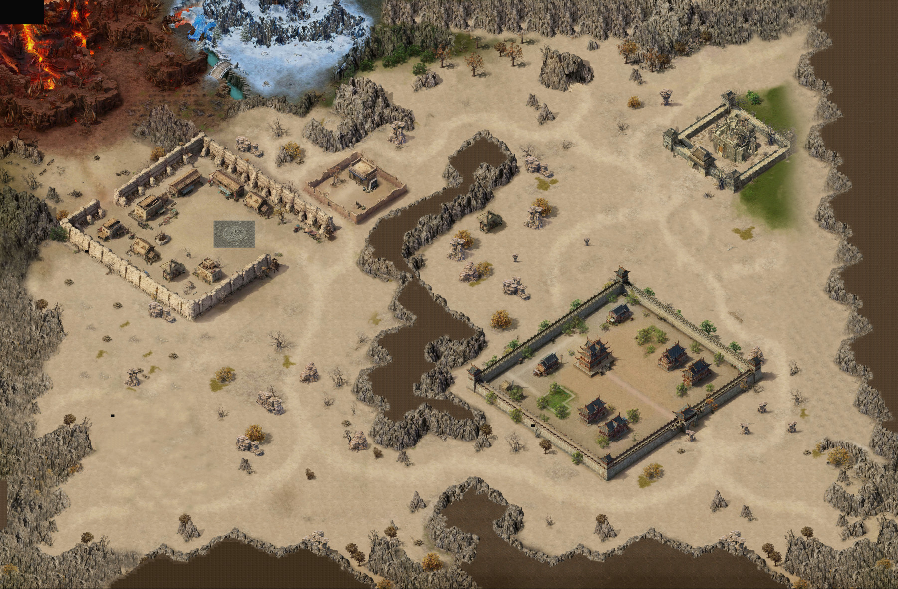 DT2510003-传奇盟重土城系列地图素材-1