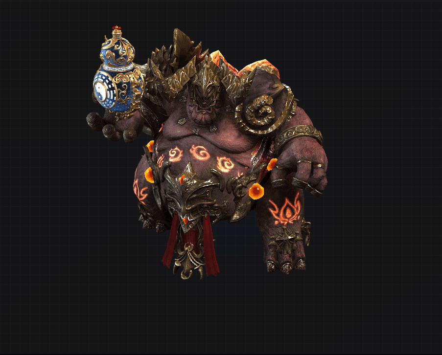 GW2601001-守宝妖王传奇怪物素材-1