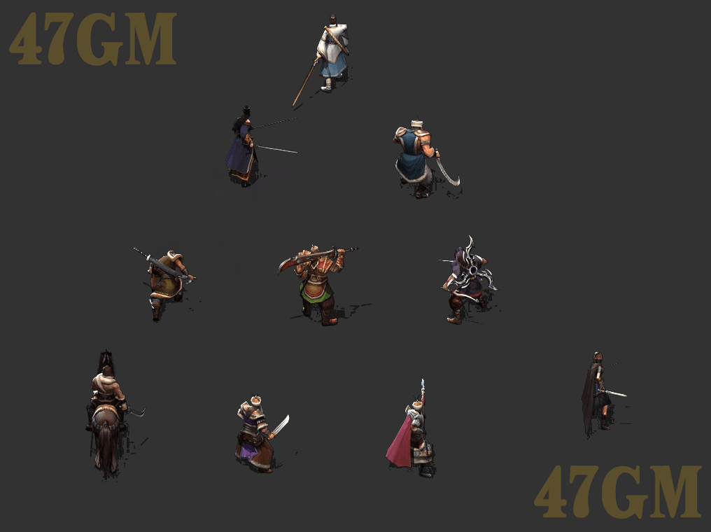 GW231256-【金庸武侠8方向10套】怪物素材-1