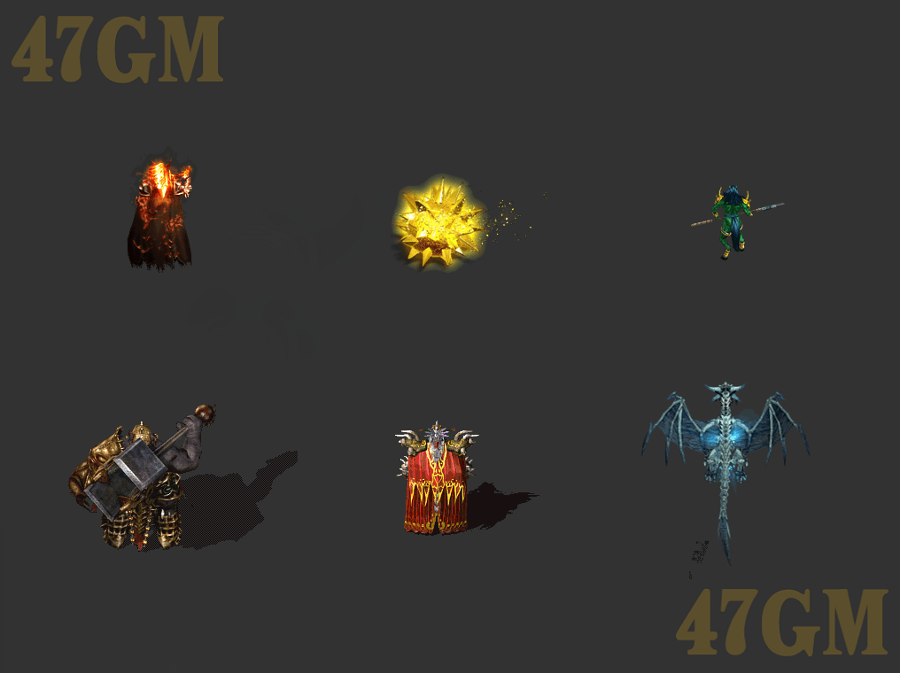 GW2312138-【怪物组合】怪物素材-1