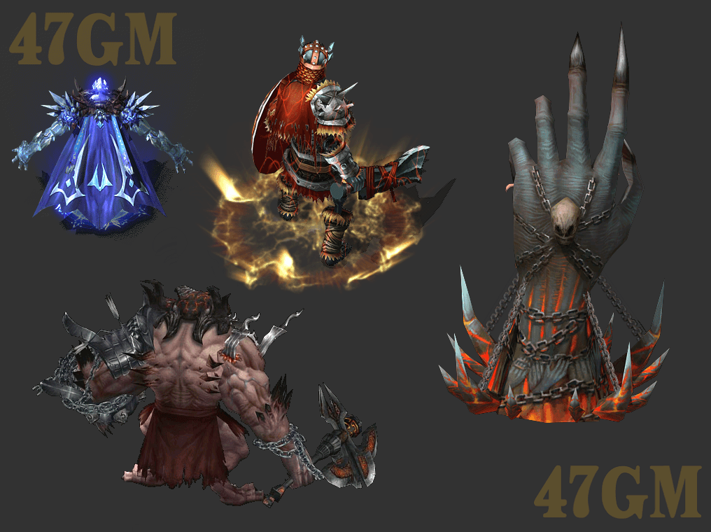 GW2312173-【怪物组合】怪物素材-1