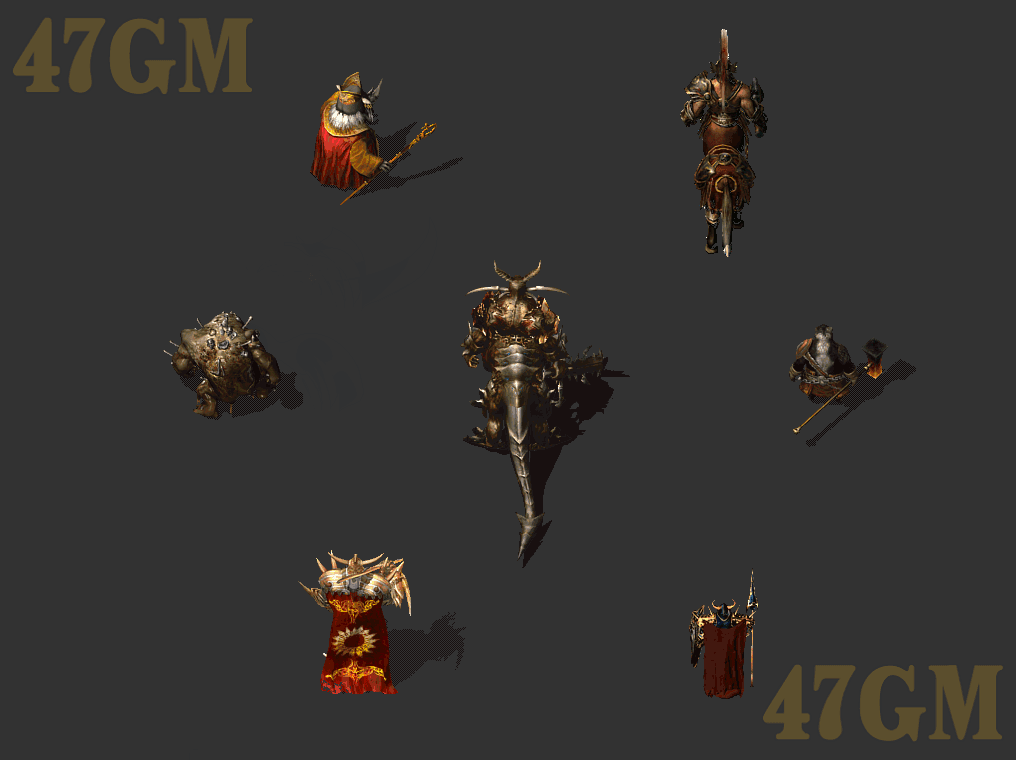 GW2312160-【怪物组合】怪物素材-1
