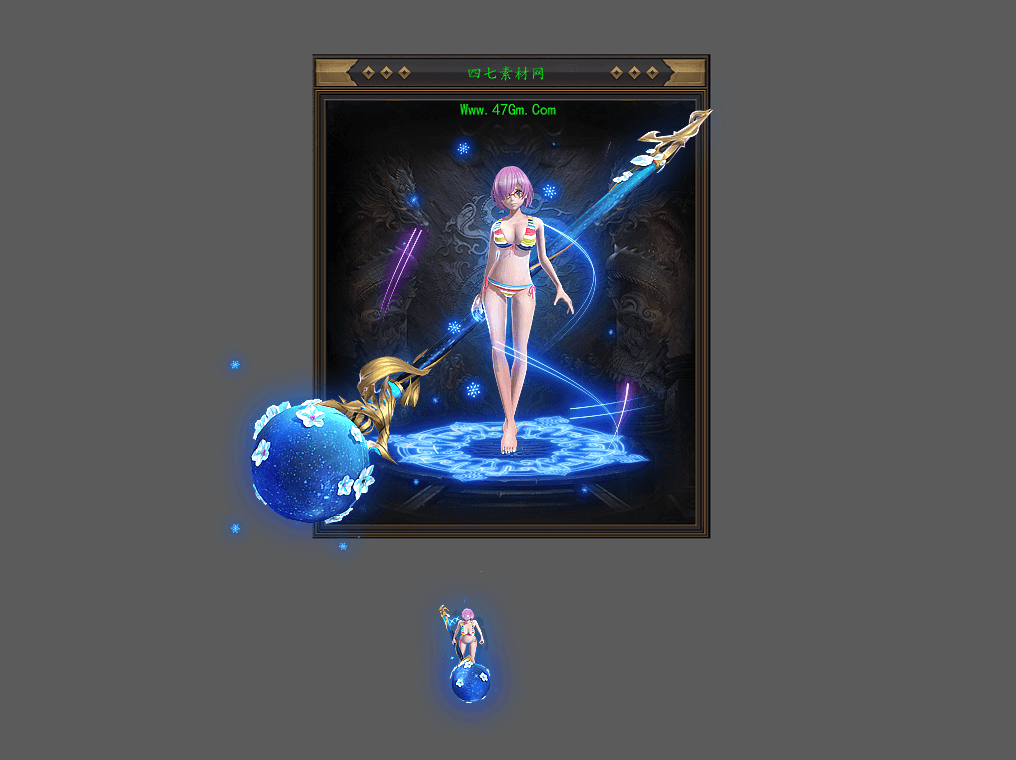 SZ2504001-传奇一体时装沙滩少女-1
