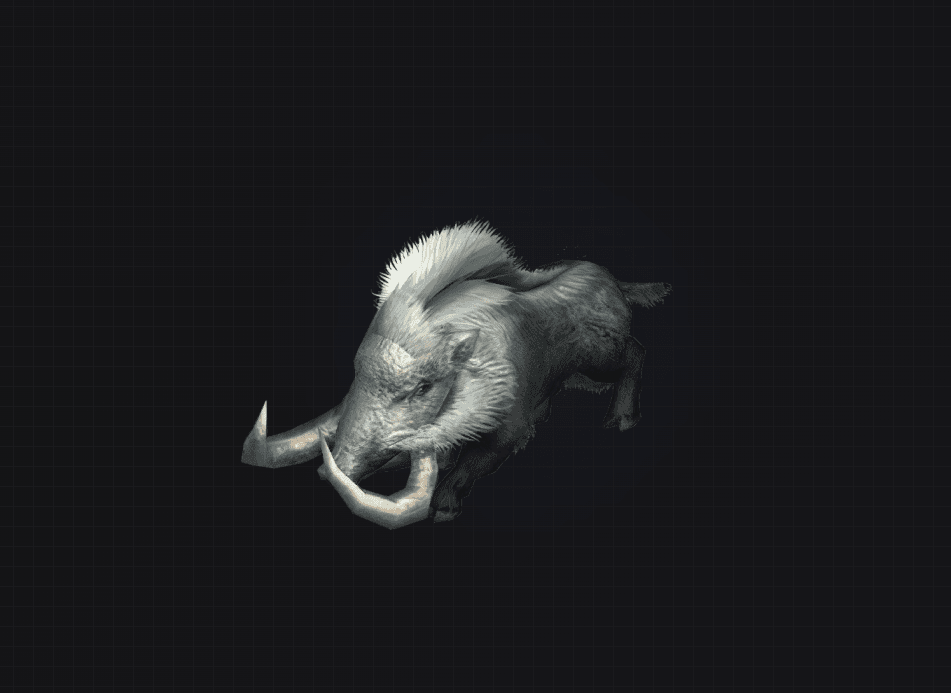 GW2603003-野猪传奇怪物素材-1