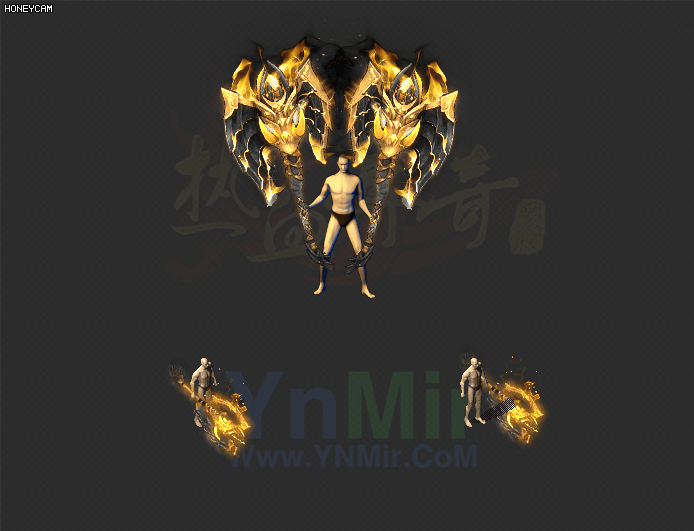 WQ2608031-双持黑金斧头-1
