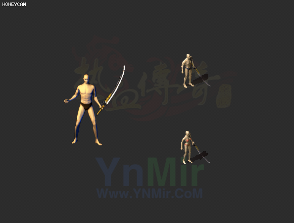 WQ2608076-龙纹剑官方双持左手武器-1