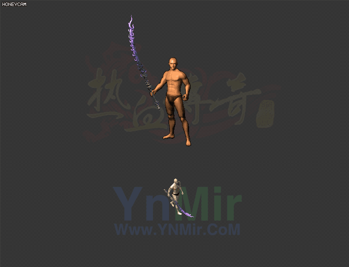 WQ26080179-传3制作紫色太刀武器-1