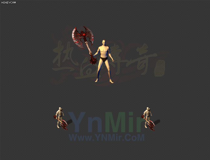 WQ2608353-建模制作暗黑类武器血咒碎颅斧-1