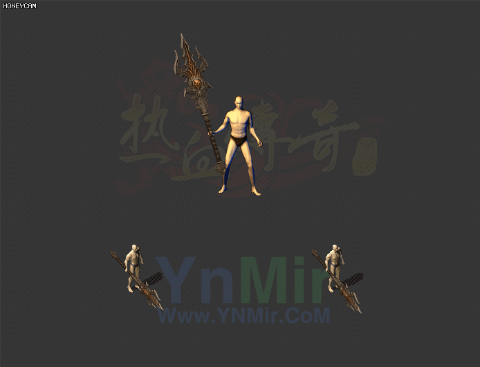 WQ2608346-建模制作暗黑类武器骸焰魔枪-1