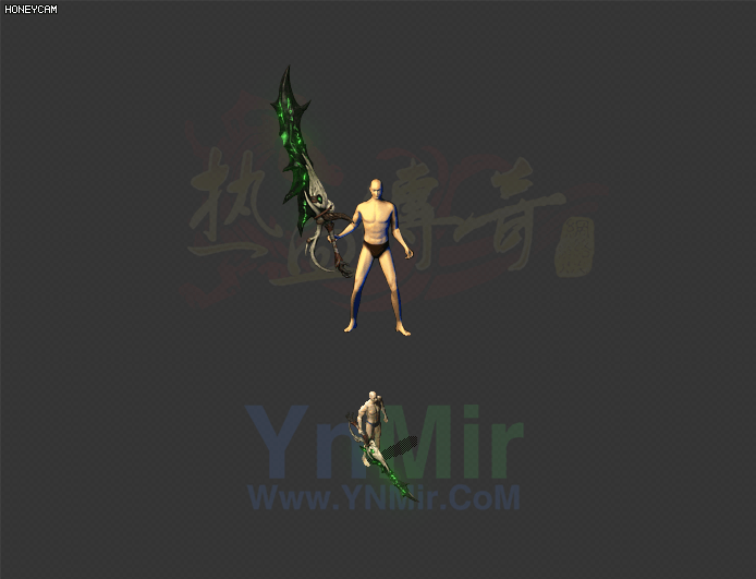 WQ2608328-高质量武器-蛮荒黑刀-1