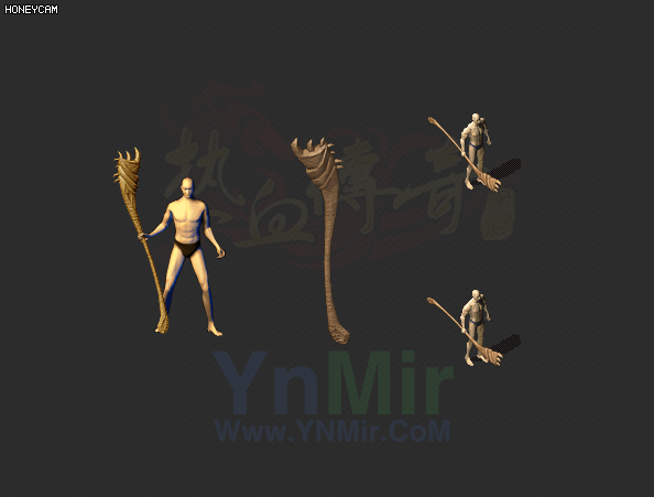 WQ2608421-牛魔祭祀的权杖-怪物武器-1