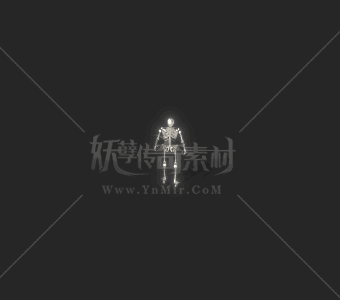 YF2608162-白金骷髅衣服-2