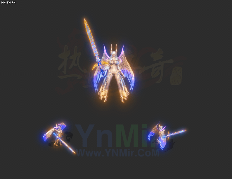 SZ2608041-性感金蓝女分体时装-1