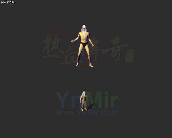 TS2608006-银色飘逸修真发型-1